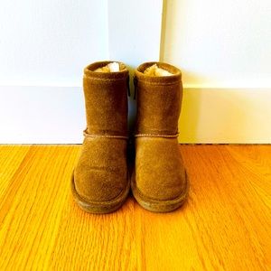 Toddler Bearpaw Brown Boots Size 7